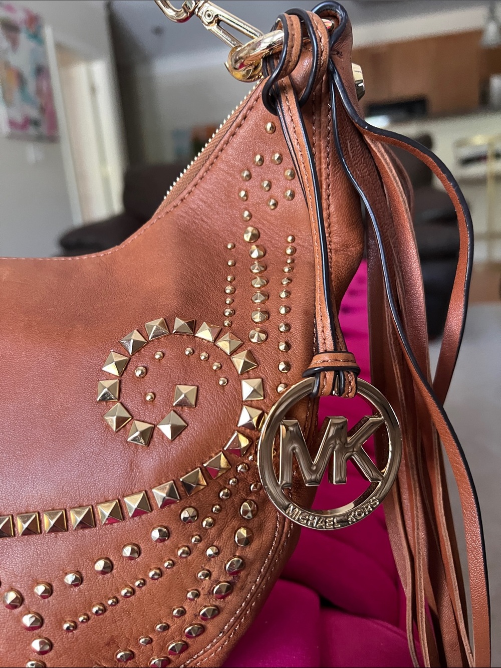 Michael Kors Rhea Hobo Bag - Picture 3 of 16